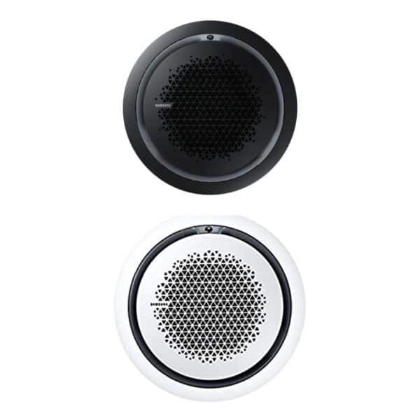 Samsung Air Conditioning 360 Ceiling Cassetter Black or White Facia