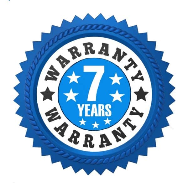 Logo 7 year Warranty